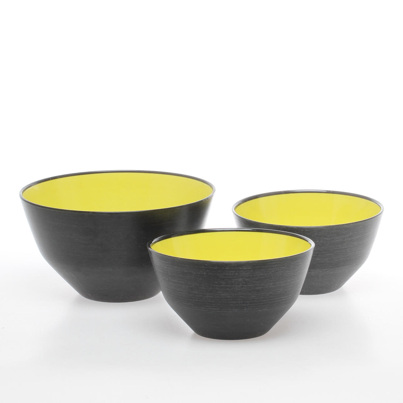 SKÅLAR 3 st, plast, "Signatur" Design Sigvard Bernadotte, Husqvarna.