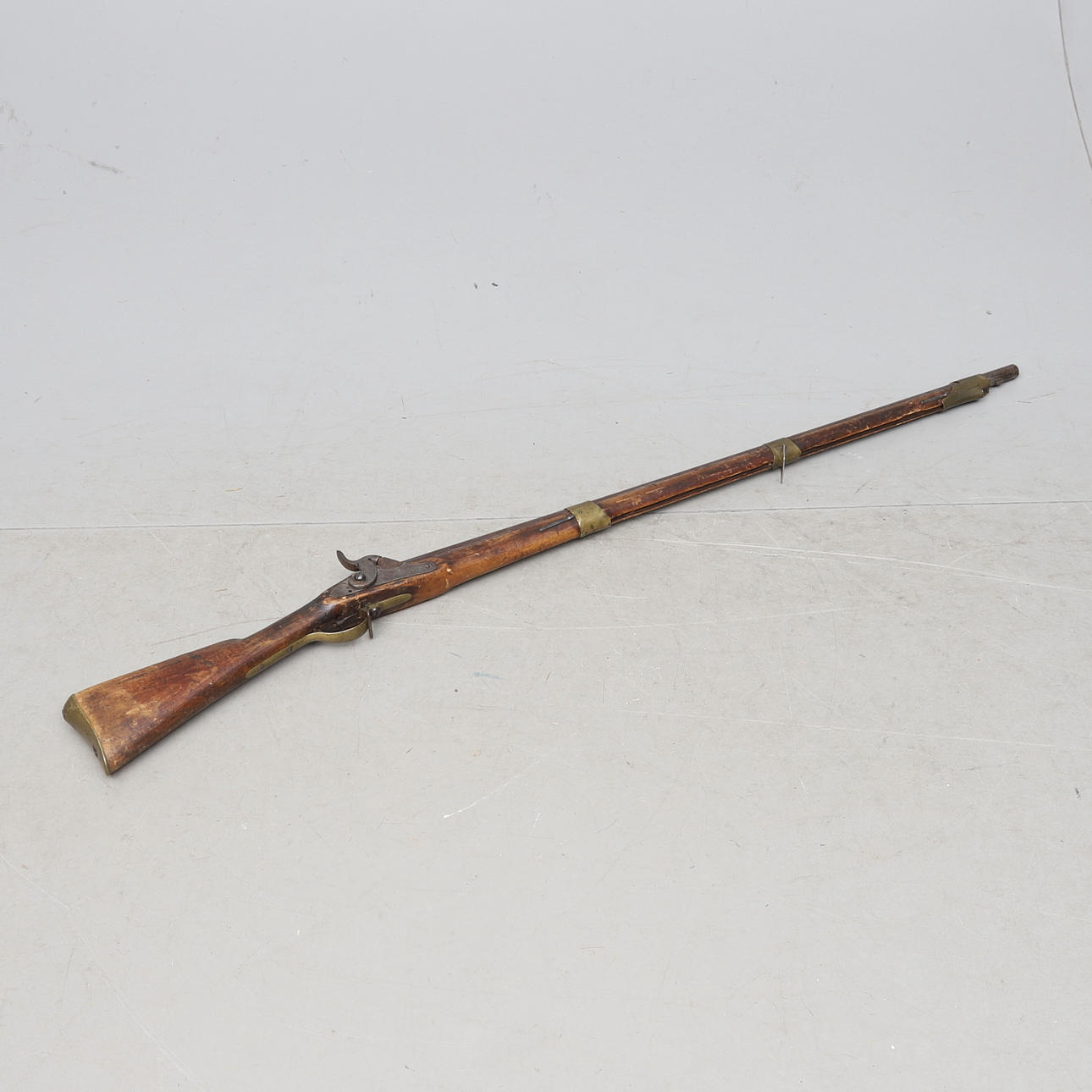 BLOCK RIFLE, M1845, Sweden.