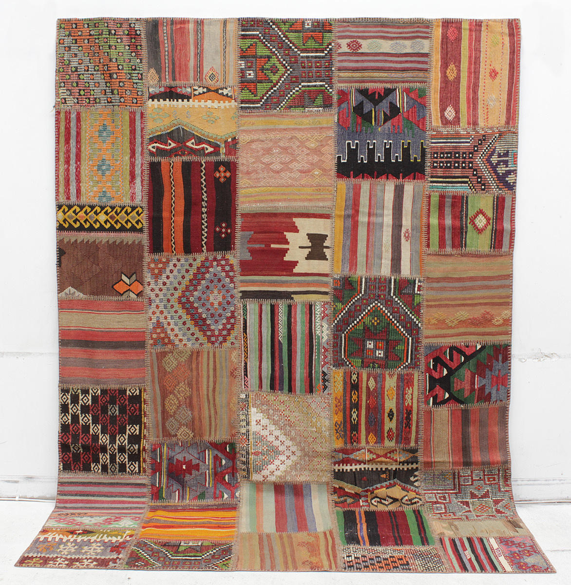 MATTA, Kelim, Patchwork, 300 x 214 cm.