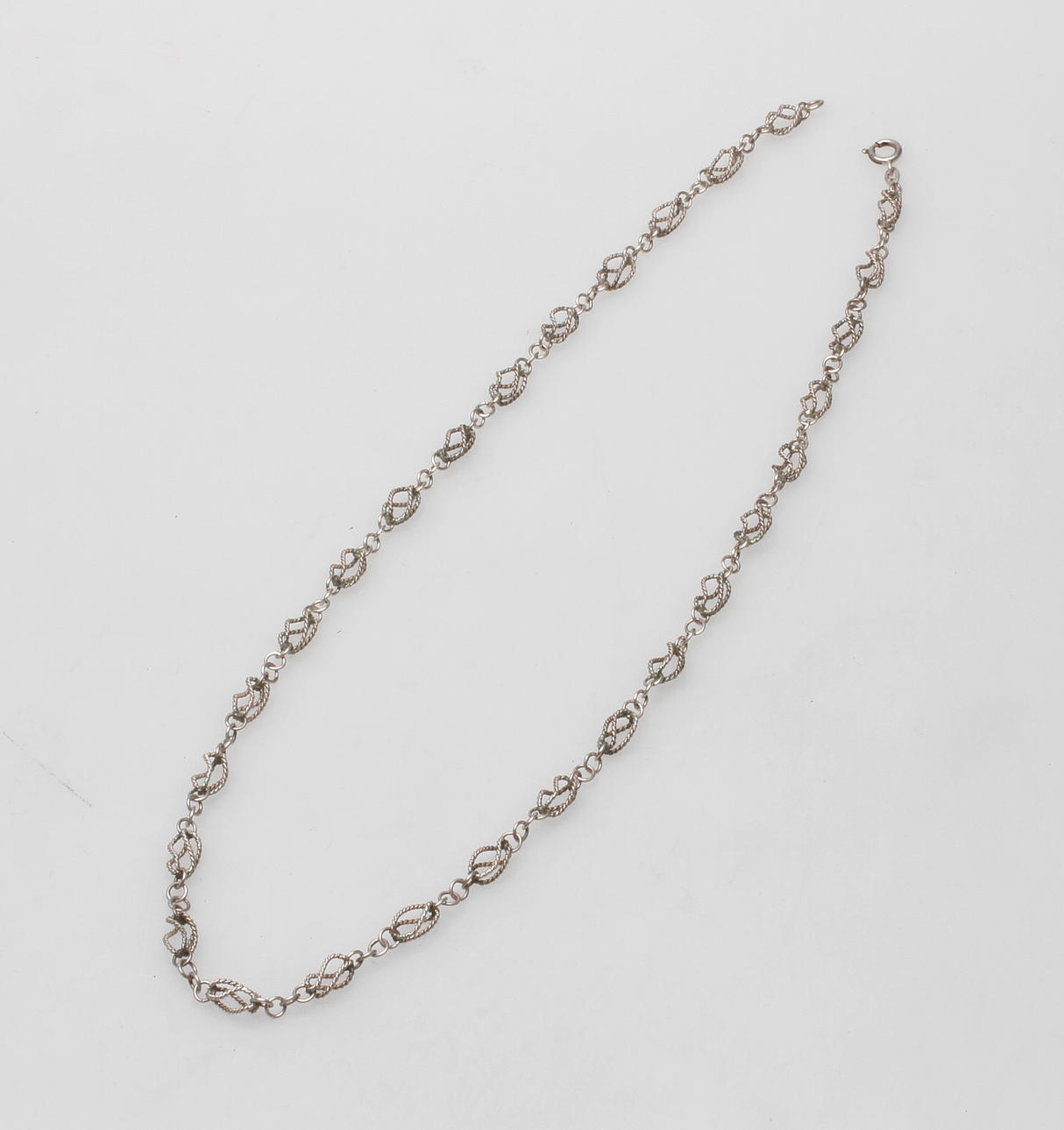 COLLIER, silver, 1900-tal.