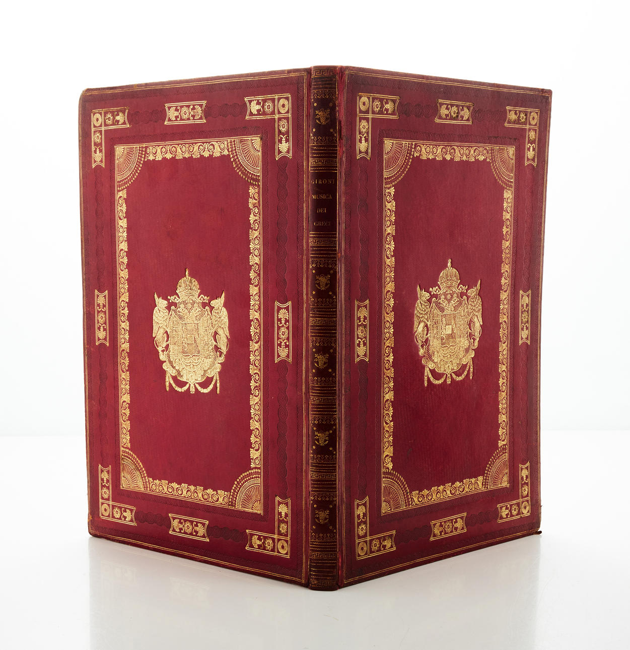 Gironi on Greek music from 1822, only published in 30 copies and the provenance of Franz II.