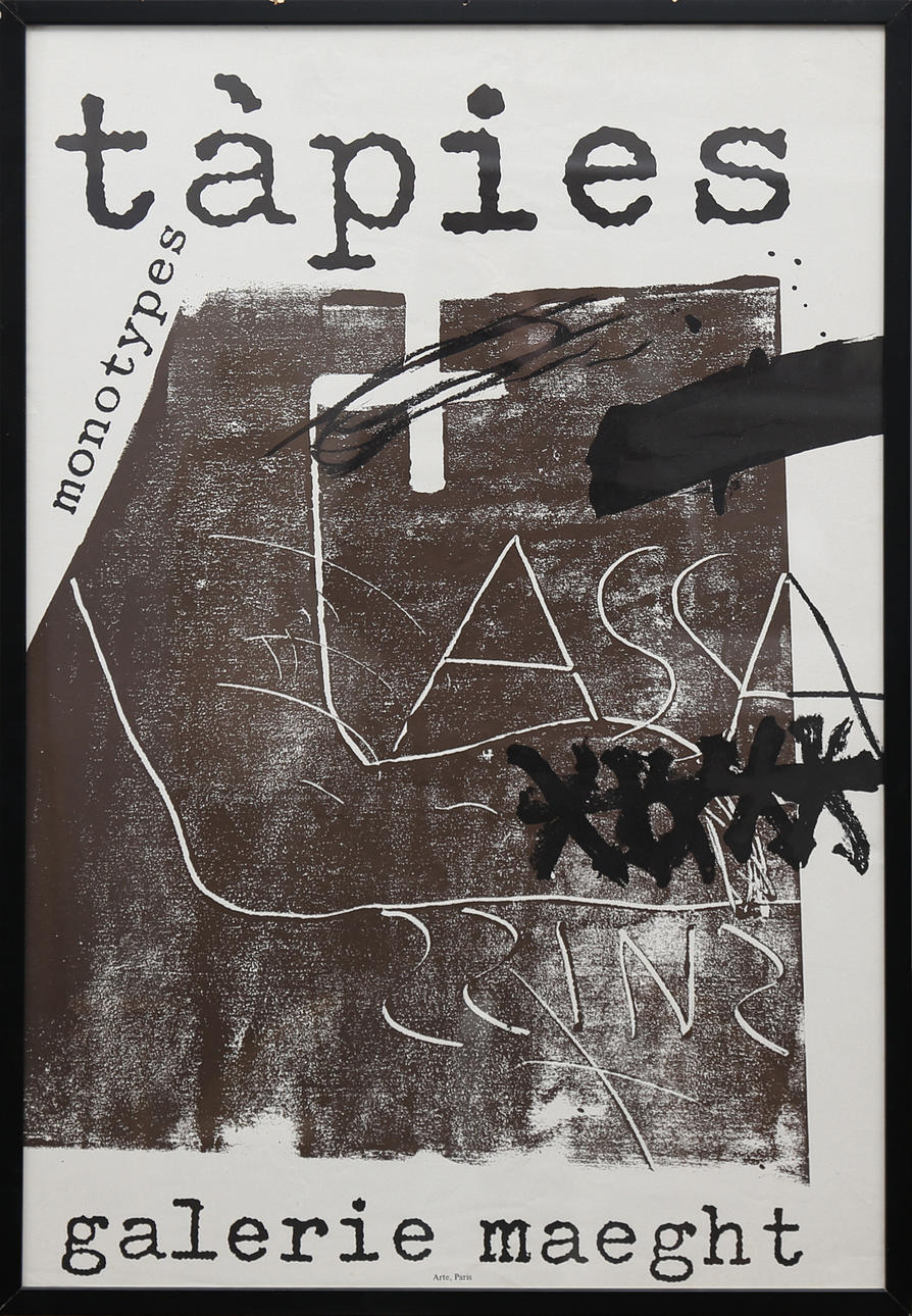 ANTONI TÀPIES. ”Monotyper”.