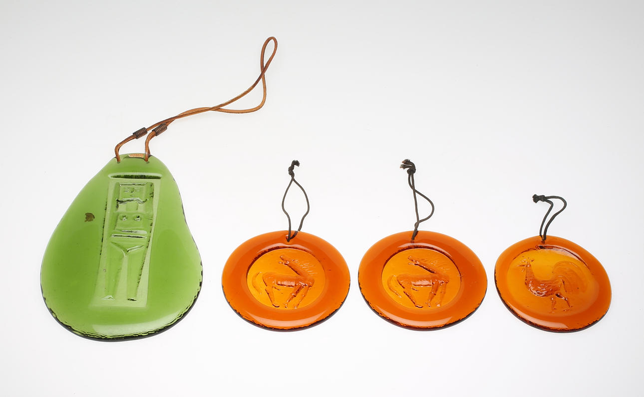 ERIK HÖGLUND. Glashängen, 4 St, Erik Höglund, Boda.