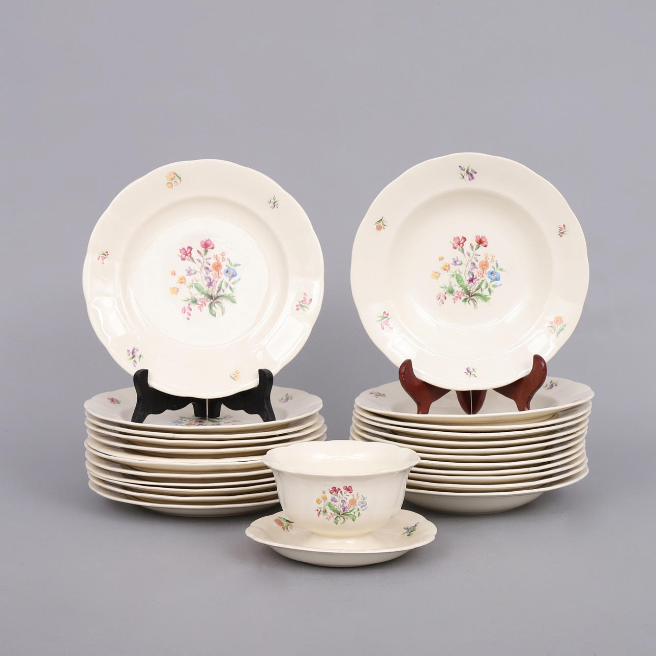 SERVISDELAR, 24 st. "Eva", Rörstrand.