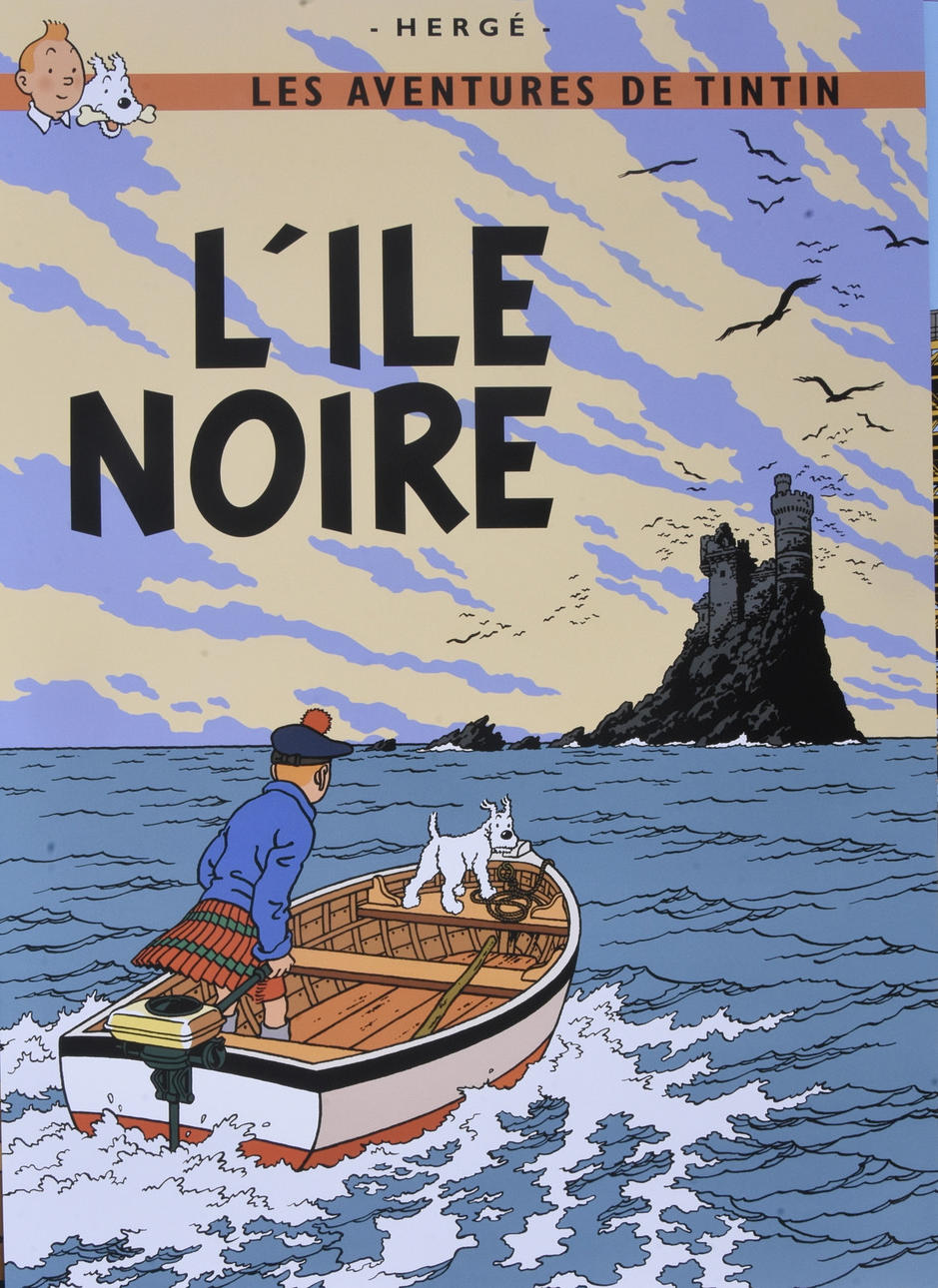 TINTIN, poster, Offset print.