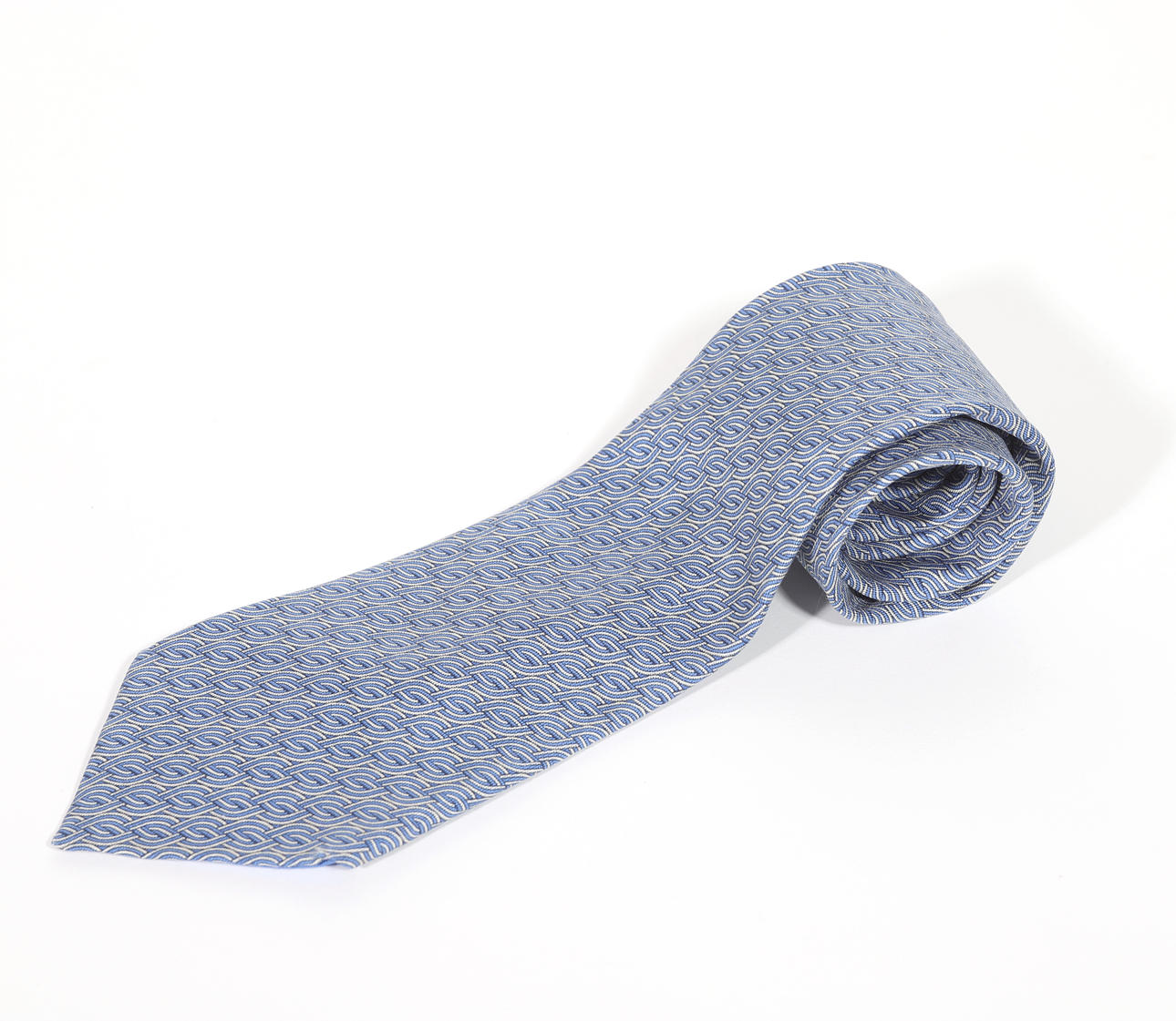 TIE. Hermés, natural silk.