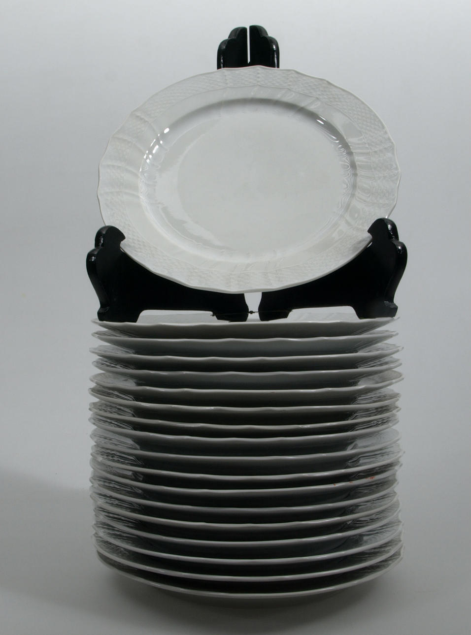 MATTALLRIKAR, porslin, 18 stycken, "Josephine", Kunglig Dansk.