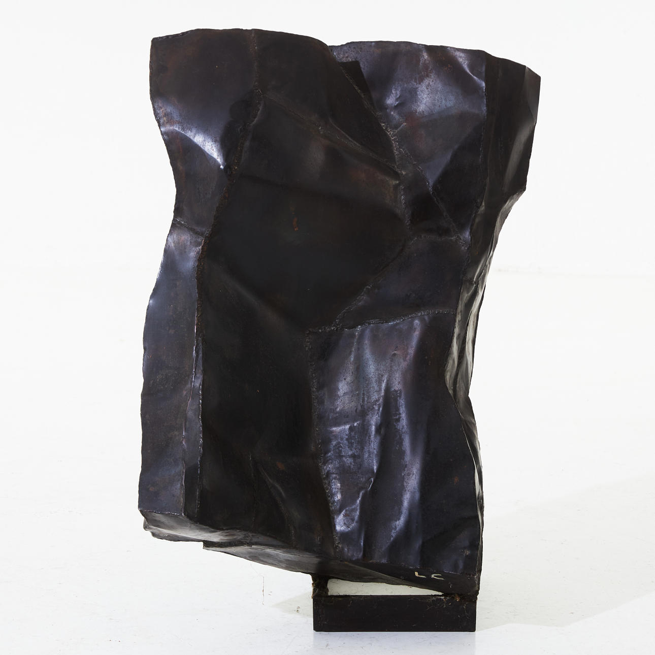 LARS CEDERBERG. skulptur, koppar, monogramsignerad LC.