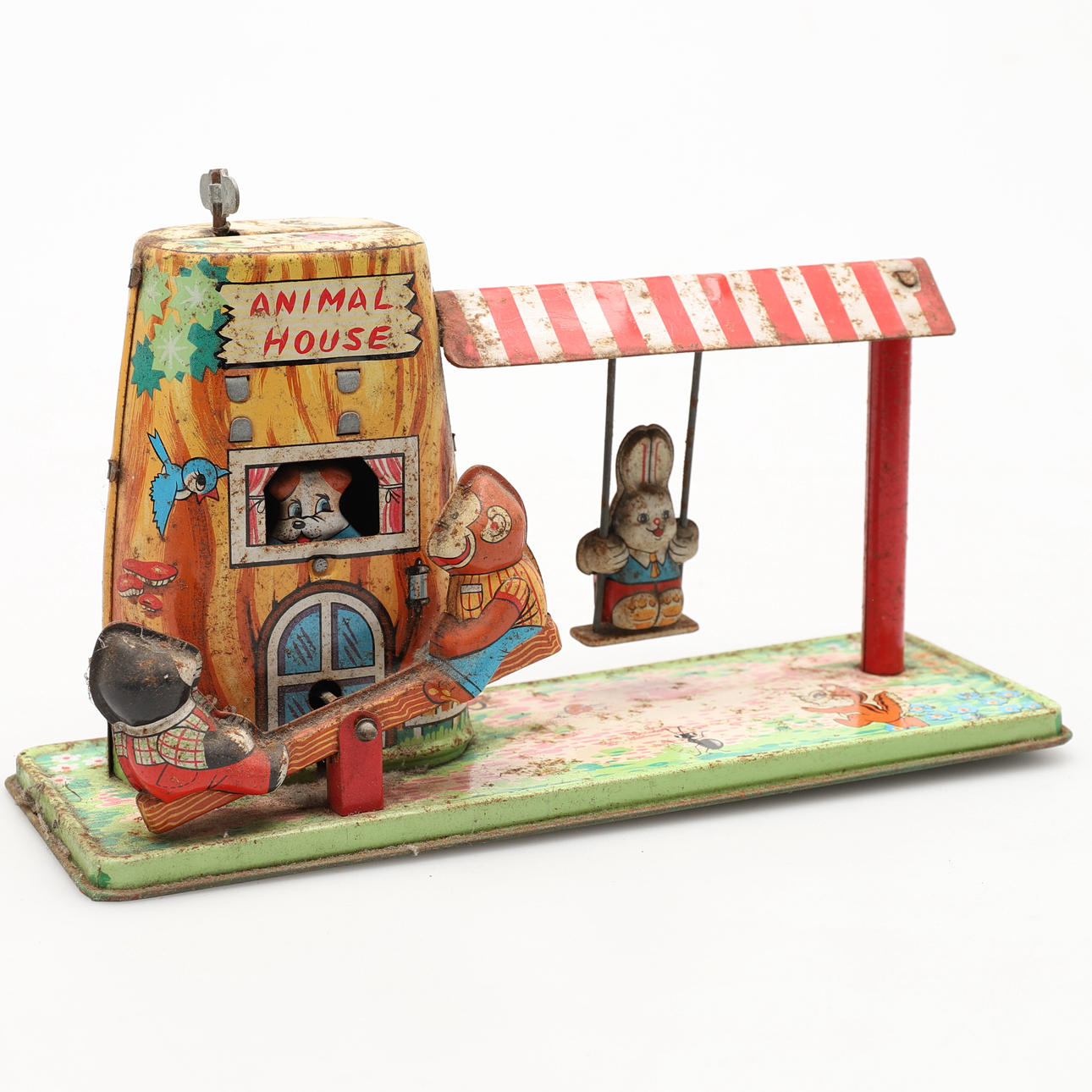 EIN BLECHSPIELZEUG AUS DEN 1930ER JAHREN.