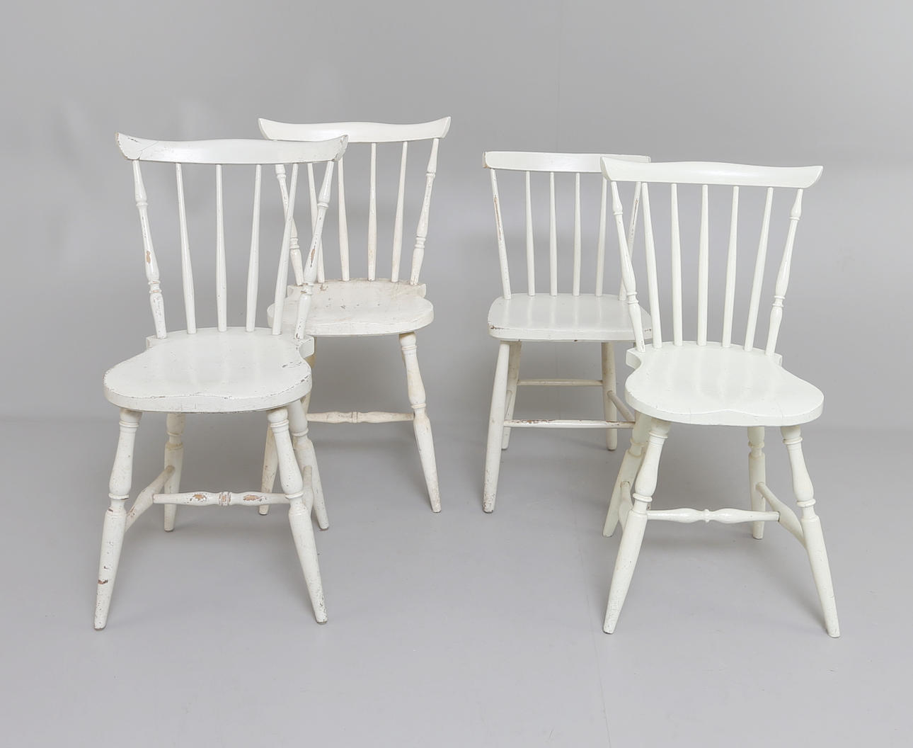 PINNSTOLAR, 4 st, tidigt 1900-tal.