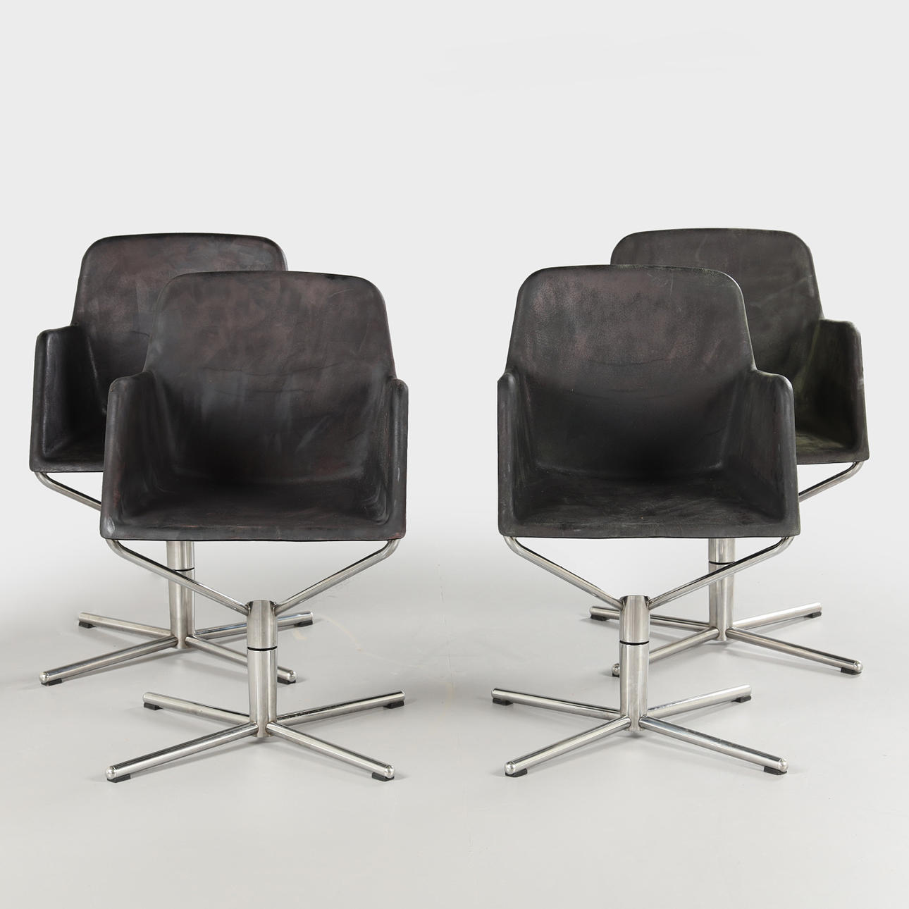 STOLAR, 4 stycken, "Peek", Stefan Borselius, blå station.