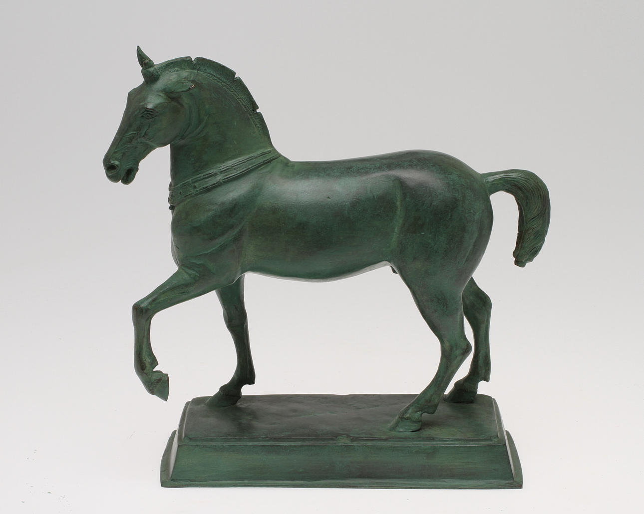 FIGURIN, brons, "Venedighästen", 1900/2000-tal.