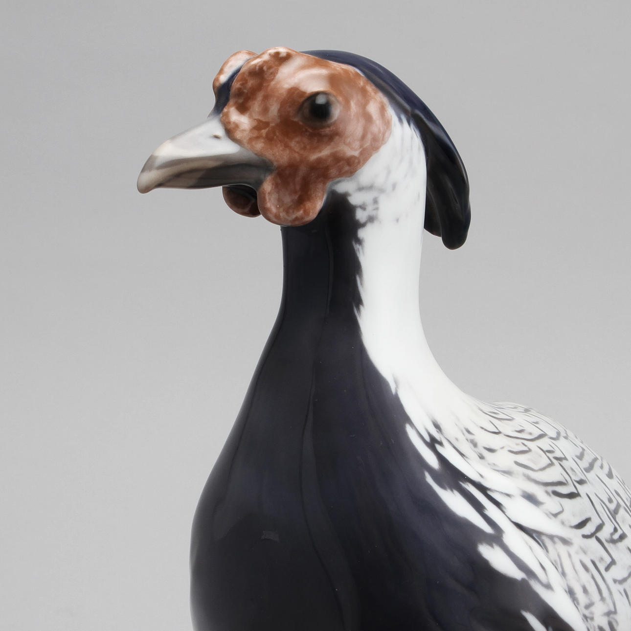 FÅGEL, "Silverfasan" porslin, Dahl Jensen för Bing & Gröndahl.