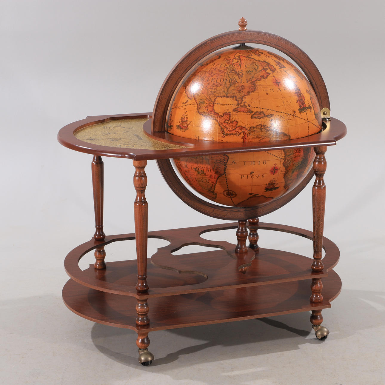 BARGLOB, mahogny,1900/2000-tal.