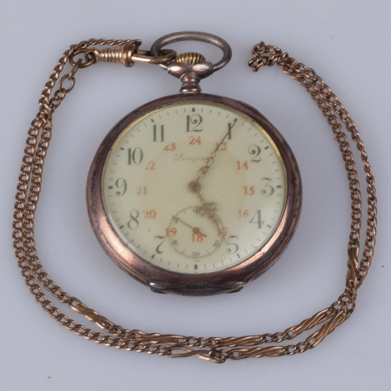 FICKUR, silver, Longines.