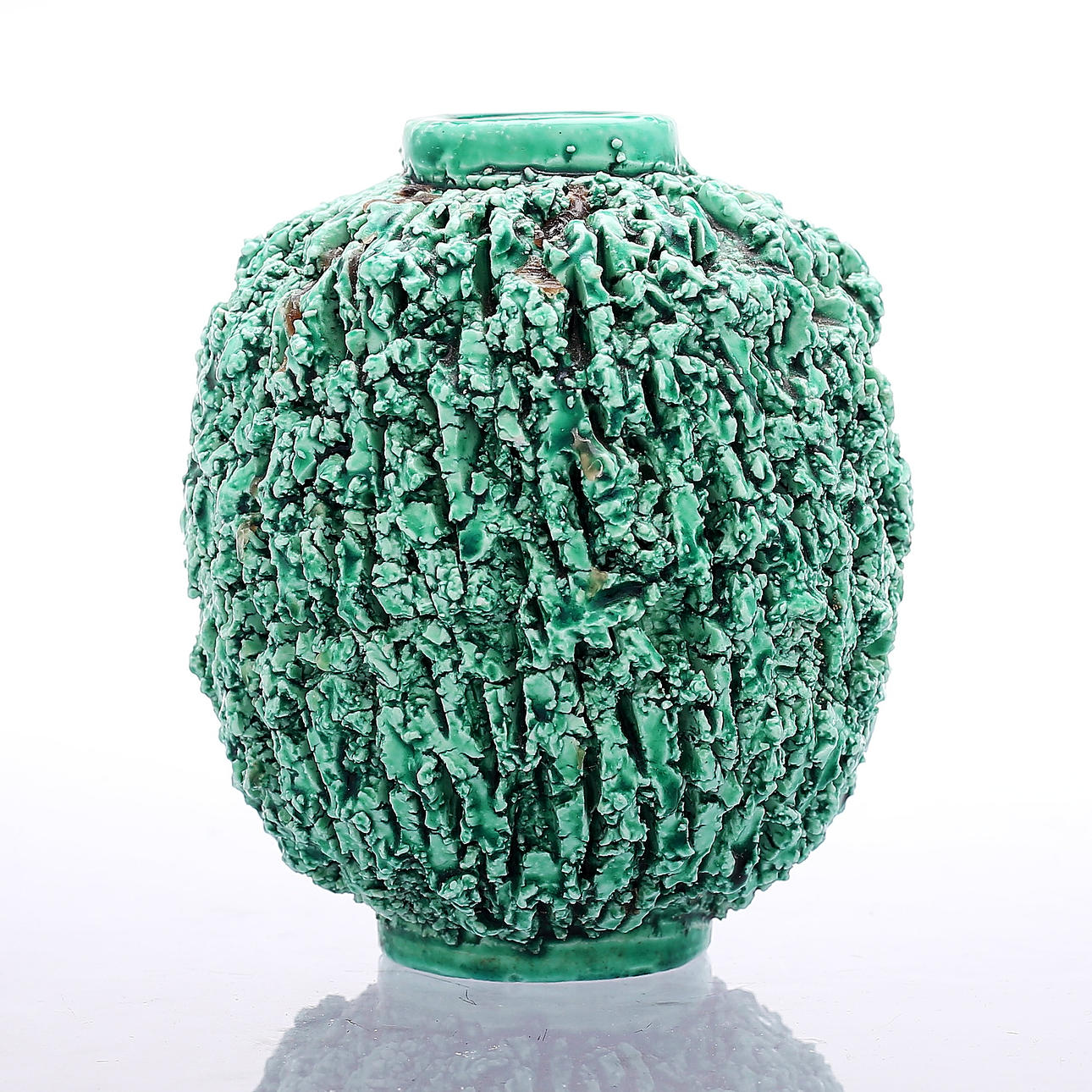 GUNNAR NYLUND. Samotti, maljakko, kivitavara, Rörstrand.