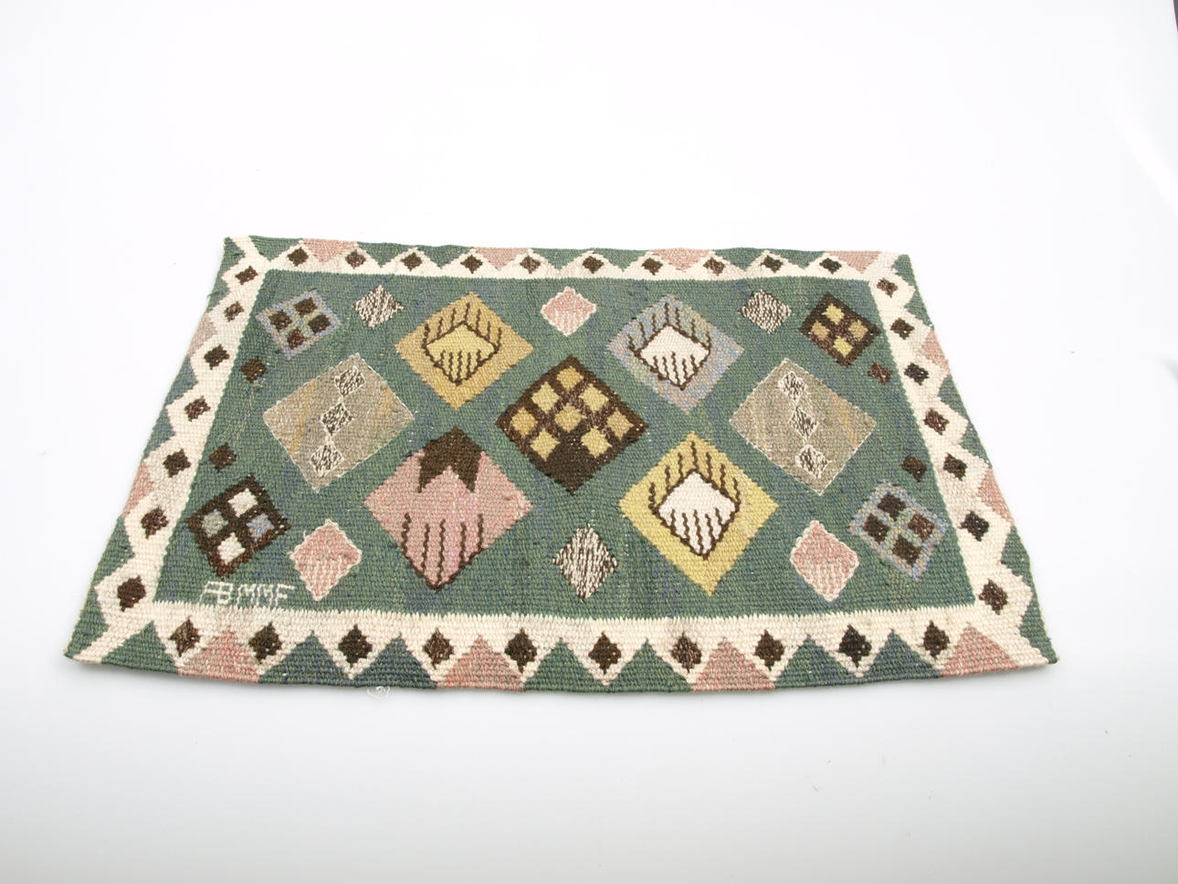 MÄRTA MÅÅS FJAETTERSTRÖM. Vävnad, "Knoppen", signerad AB MMF.