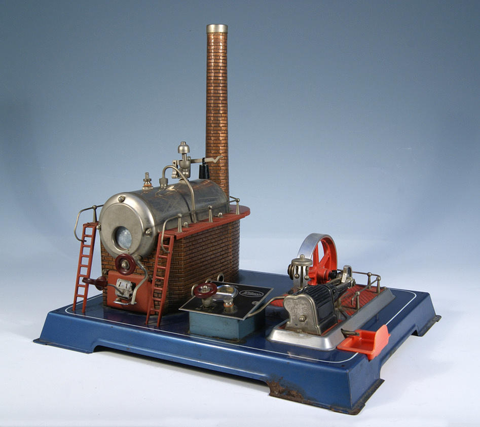 ÅNGMOTOR D242, tillverkare: Wilesco. 1900-tal.