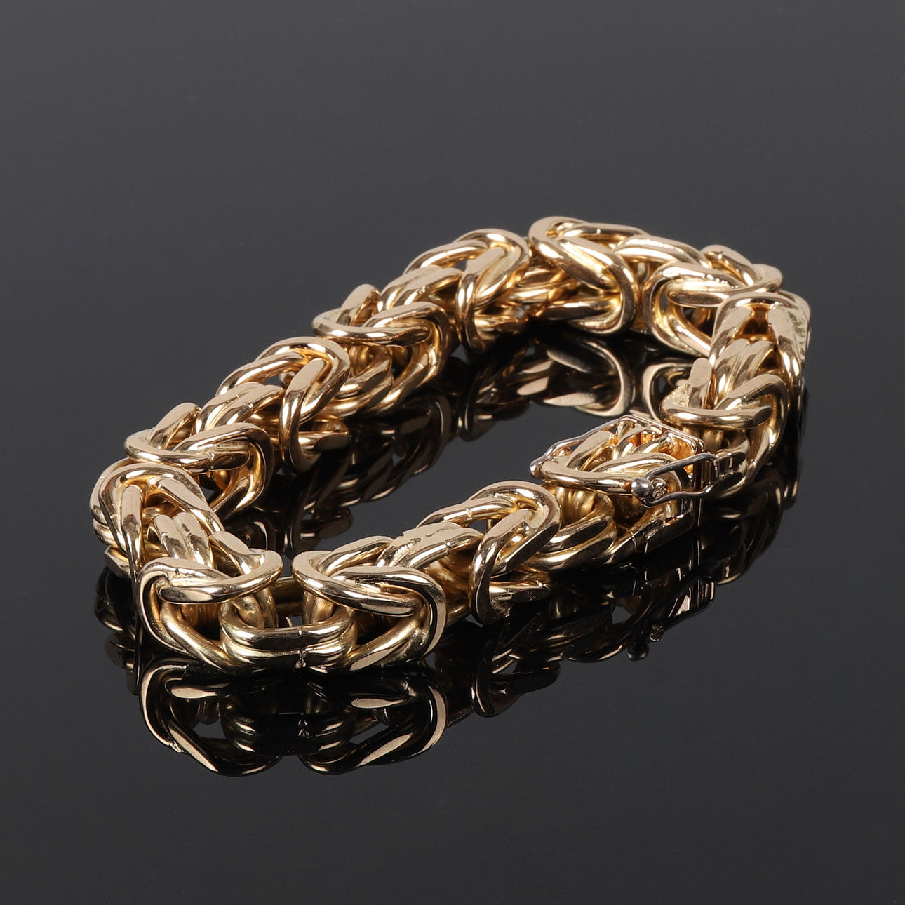 ARMBAND, Kejsarlänk, 18K rödguld.