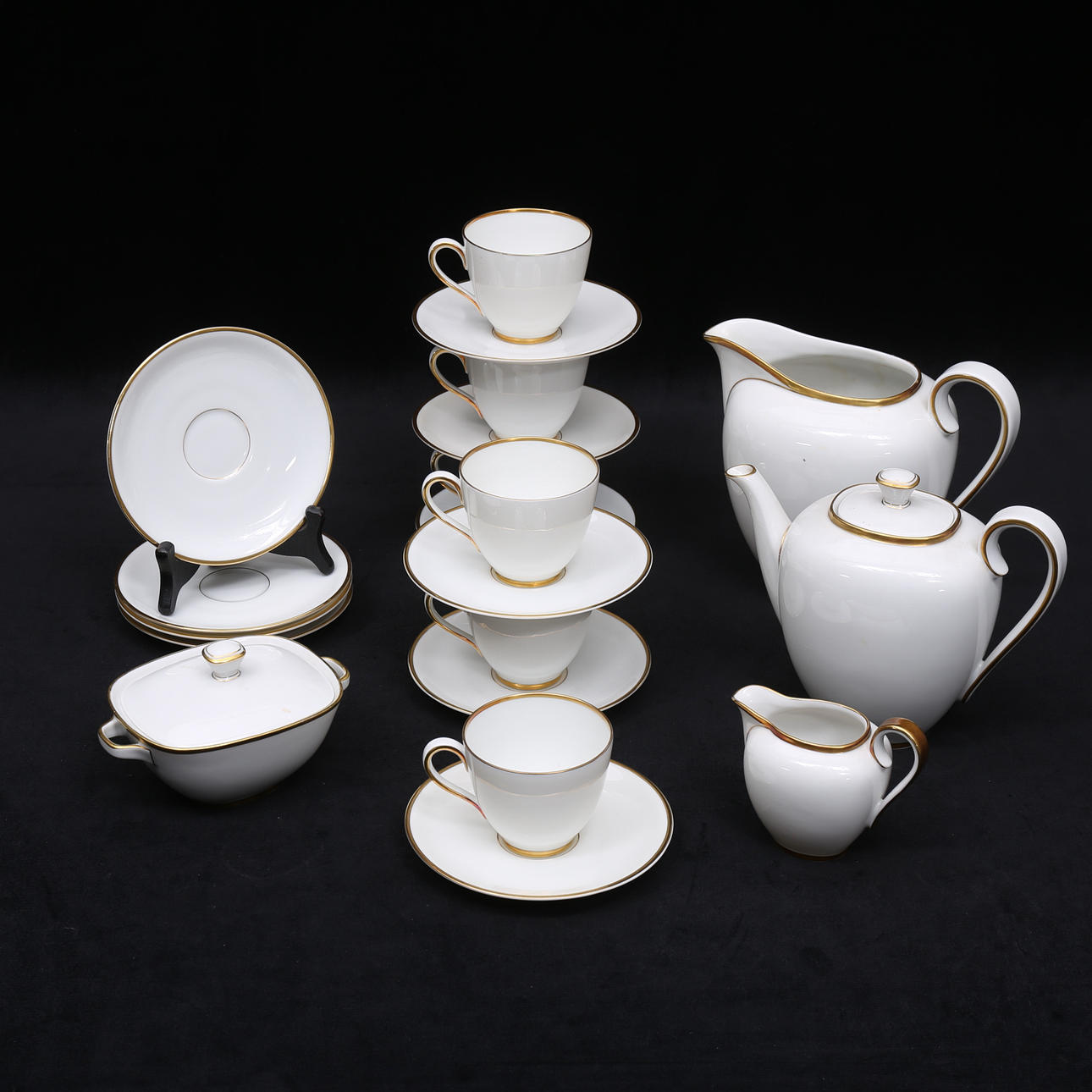 KAFFEESET, 14-teilig, Krautheim "Eleganz".