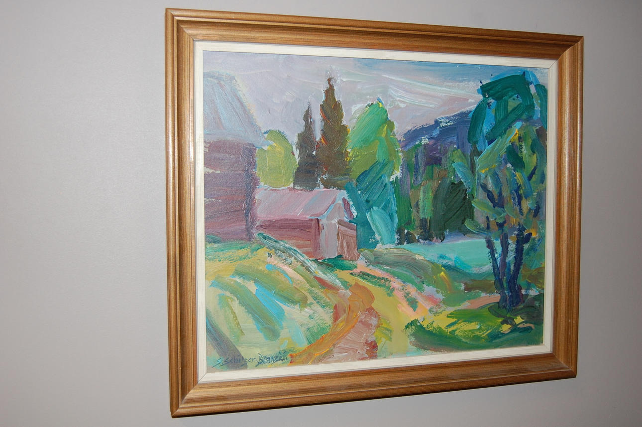 SVEN SCHUTZER BRANZÉN. Utan titel, signerad.