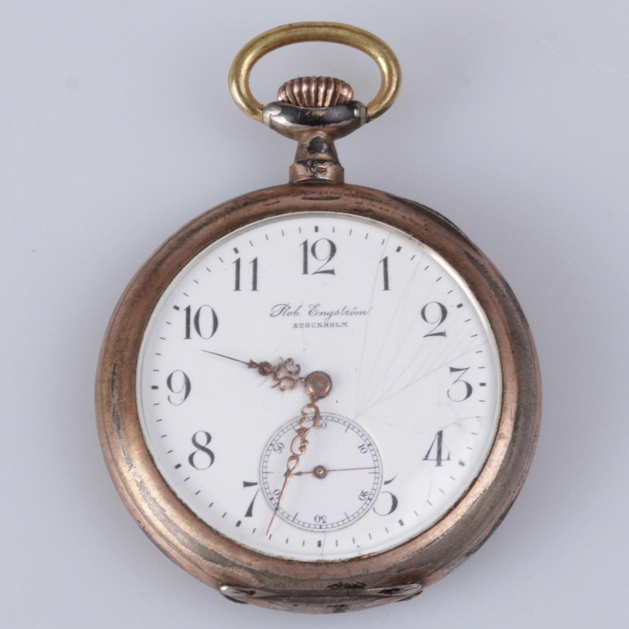 FICKUR, silver, Omega, Rob. Engström, Stockhom.