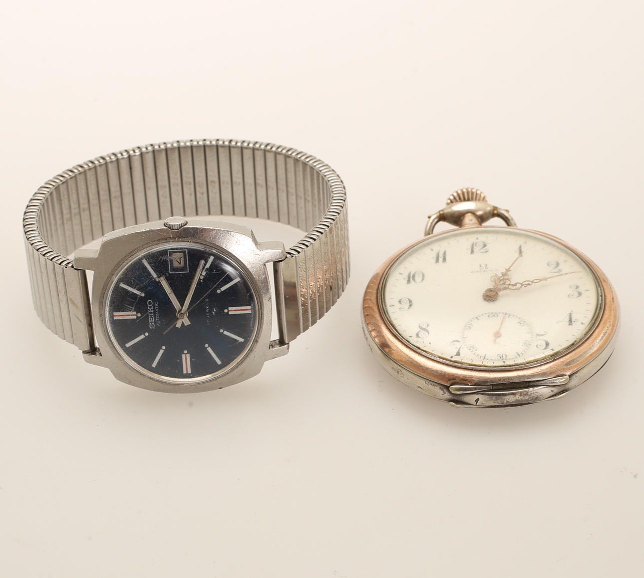 RELOJ DE BOLSILLO, Omega, plata. Reloj de pulsera para hombre, Seiko.