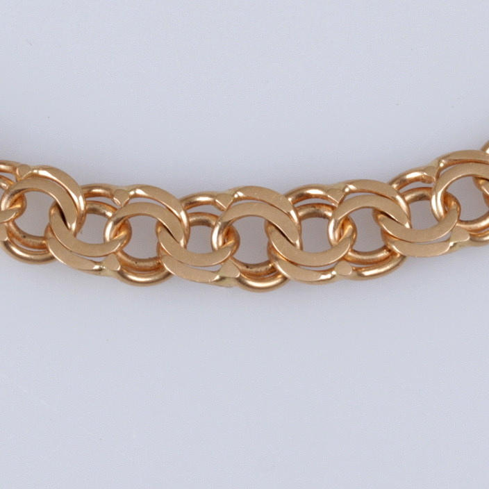 HALSKEDJA, guld, 18k, NSE Guldvaru Aktiebolag, 1973, 23 gram.