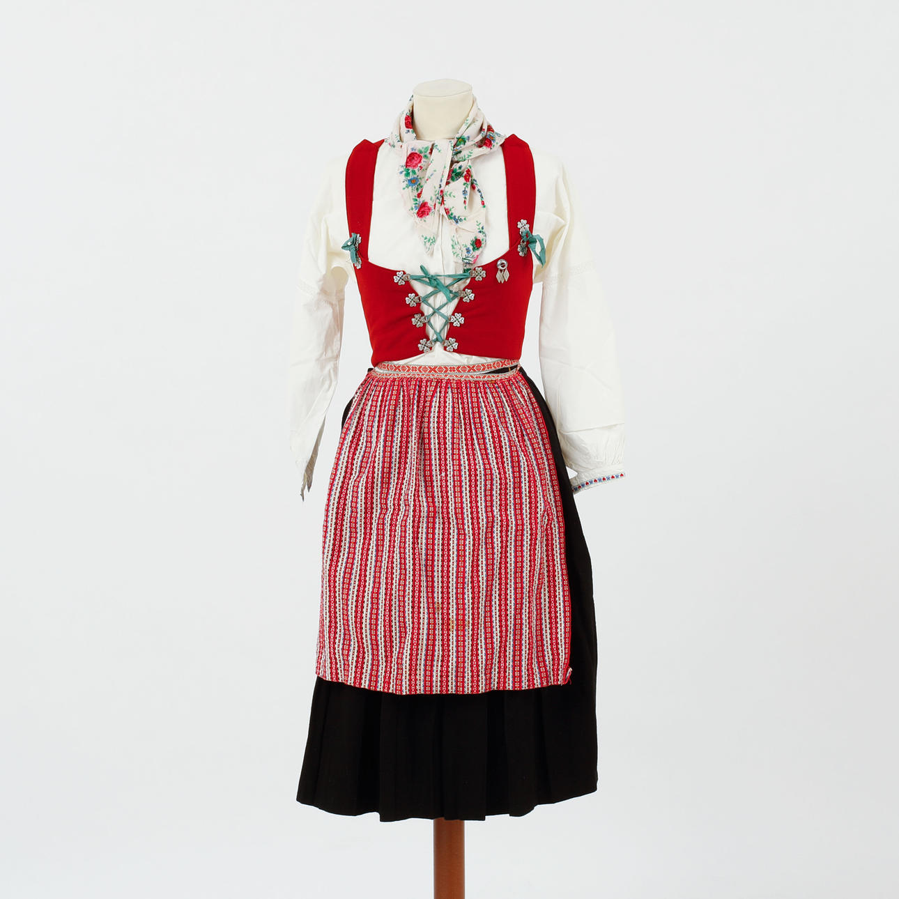 FOLKDRÄKT, barn/flicka.