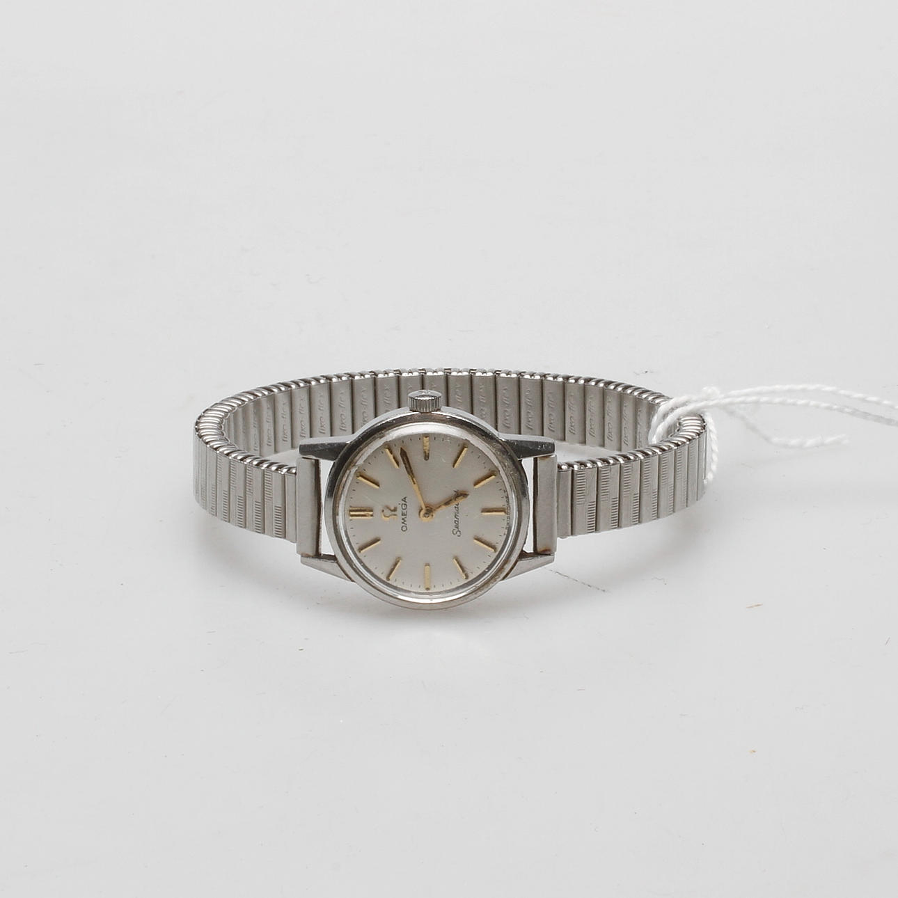 DAMARMABANDSUR, stål, Omega Seamaster.