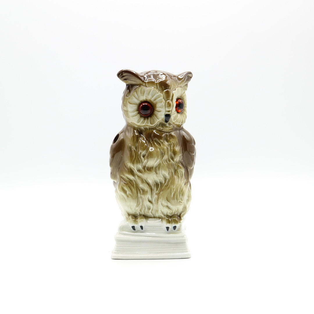 ANTIK RØGADAPTER UGLE ALKA PORCELÆN.