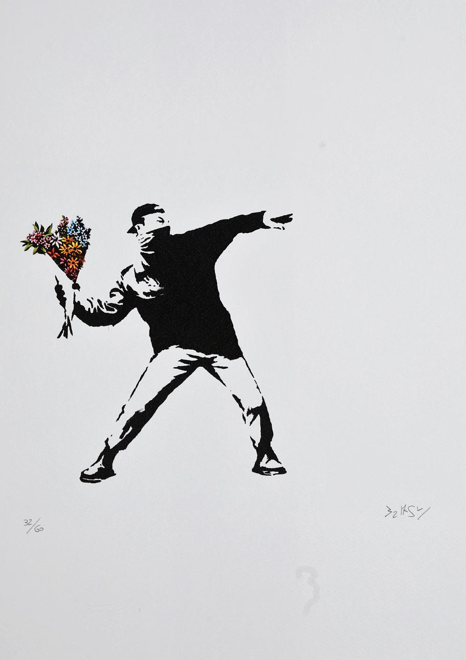 AFTER BANKSY. Untitled.