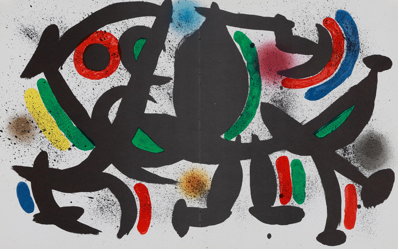 JOAN MIRÓ. ”Original Litografi VIII”.