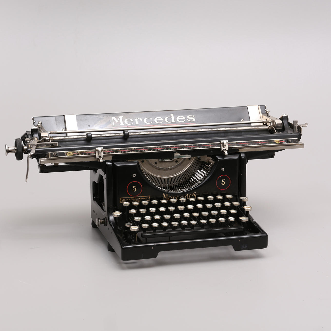 SKRIVEMASKIN, Mercedes, 5.