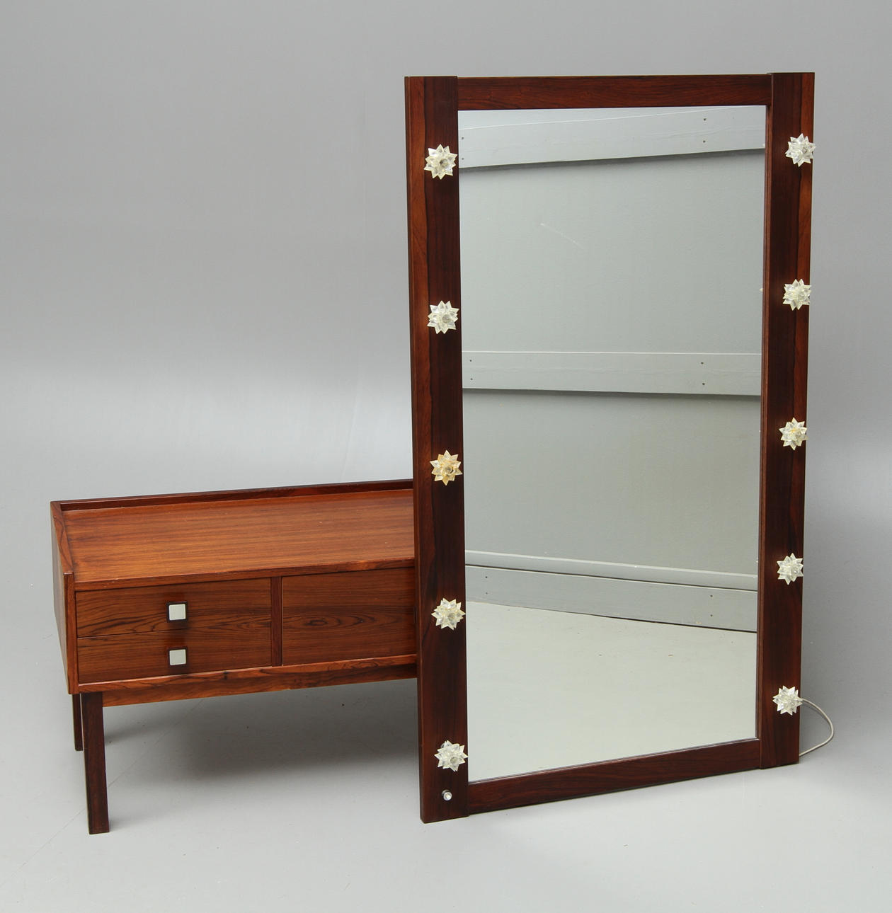 SPEGEL Fröseke Nybro samt HALLBYRÅ, 1900-talets senare hälft.