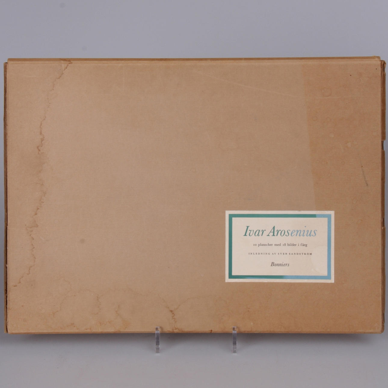 IVAR AROSENIUS. planscher, i mapp, 10 st. Bonniers.