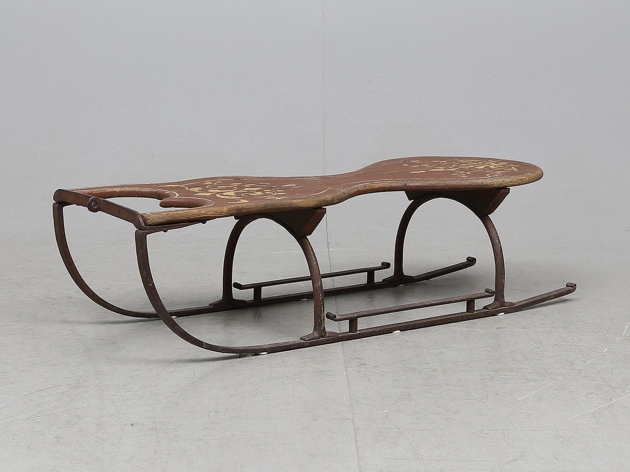 KÄLKE, bemålad, 1800-tal.