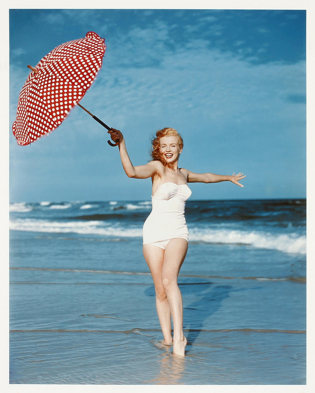 ANDRE DE DIENES. "Marilyn Monroe", fine art print, upplaga 125/200. Utgiven 2006.