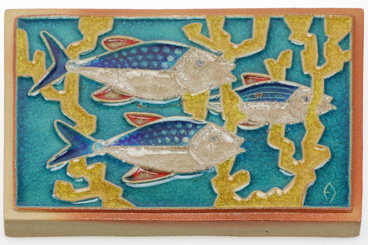 CERAMIC PLATE, Söholm, Bornholm, Denmark.