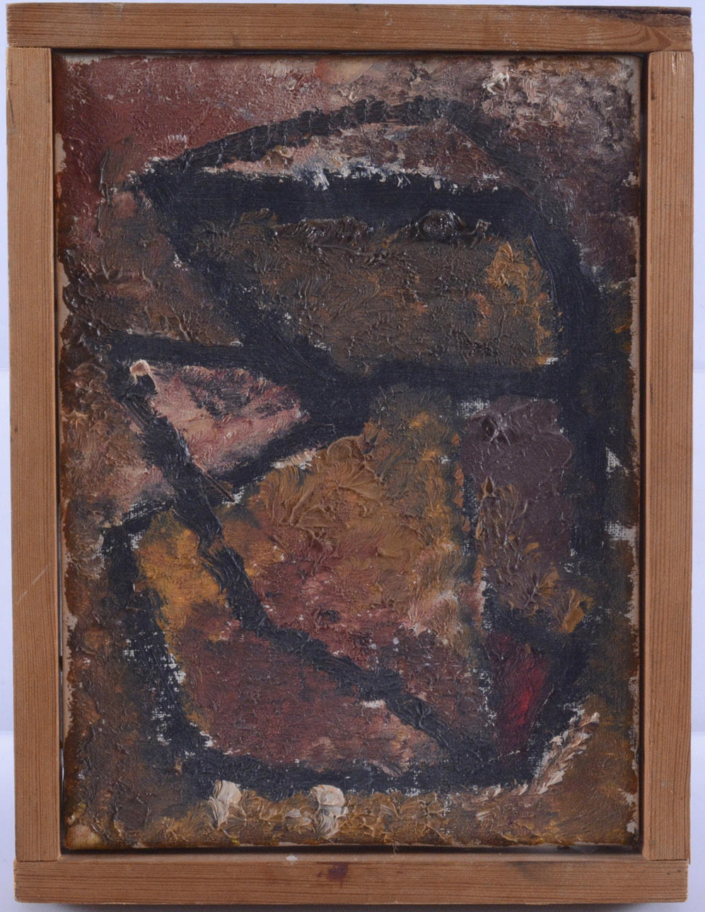 OIDENTIFIERAD DANSK KONSTNÄR. Olja på duk.