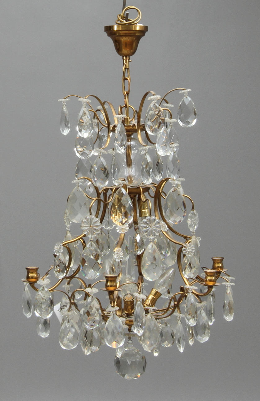 LJUSKRONA, rokokostil, 1900-tal.