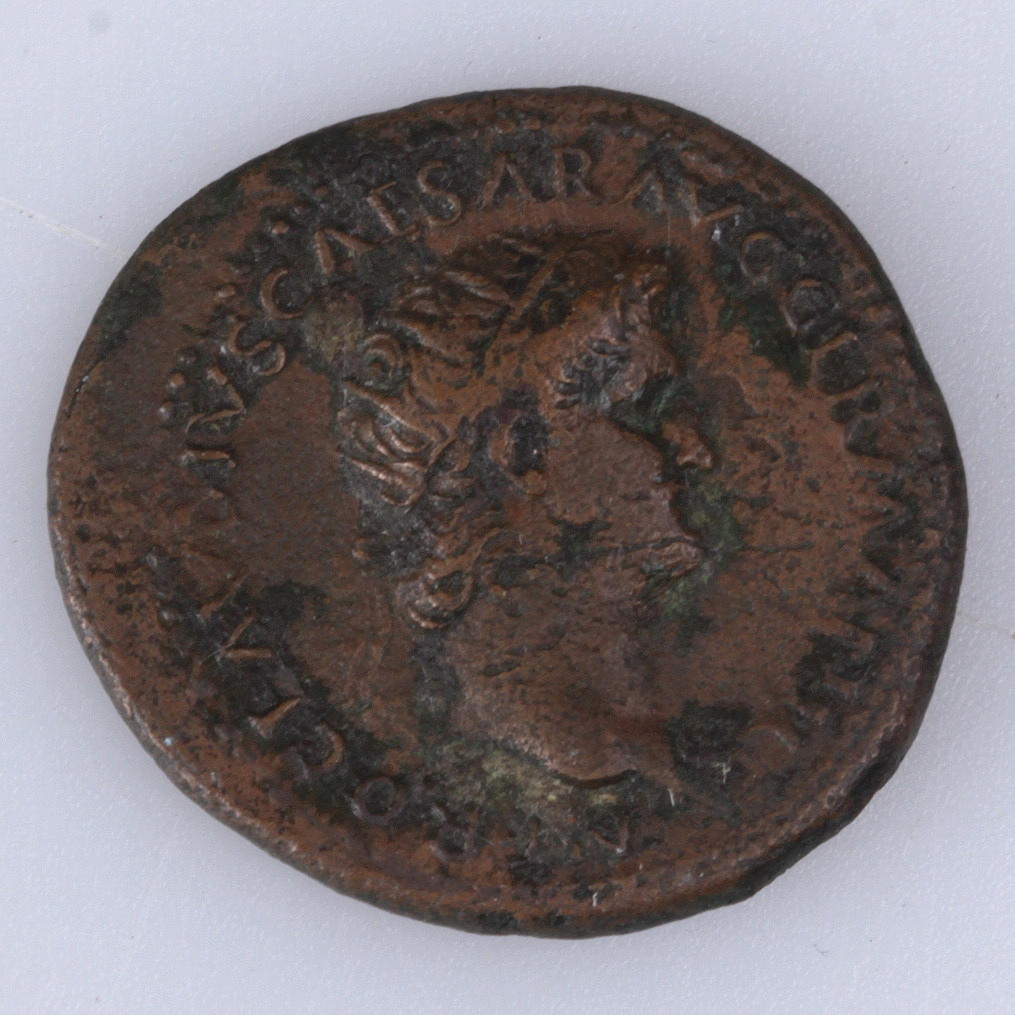 MYNT koppar, as, Nero 54 - 68 e.kr.