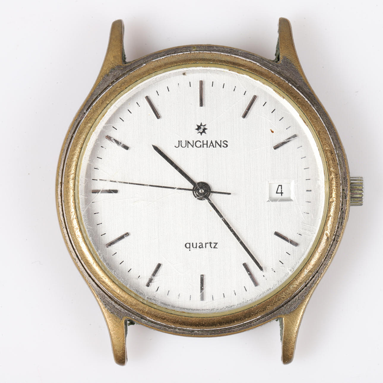 BRACELET WATCH, Junghans quartz, steel.