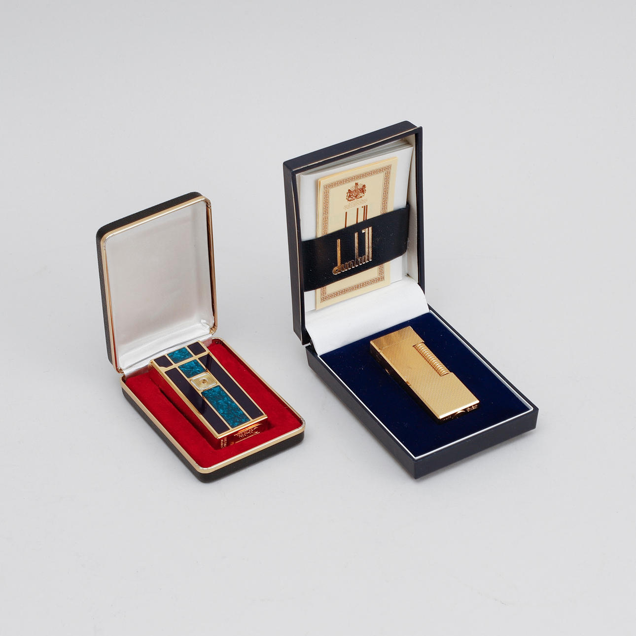 LIGHTER 2 pcs, Dunhill & Colibri.