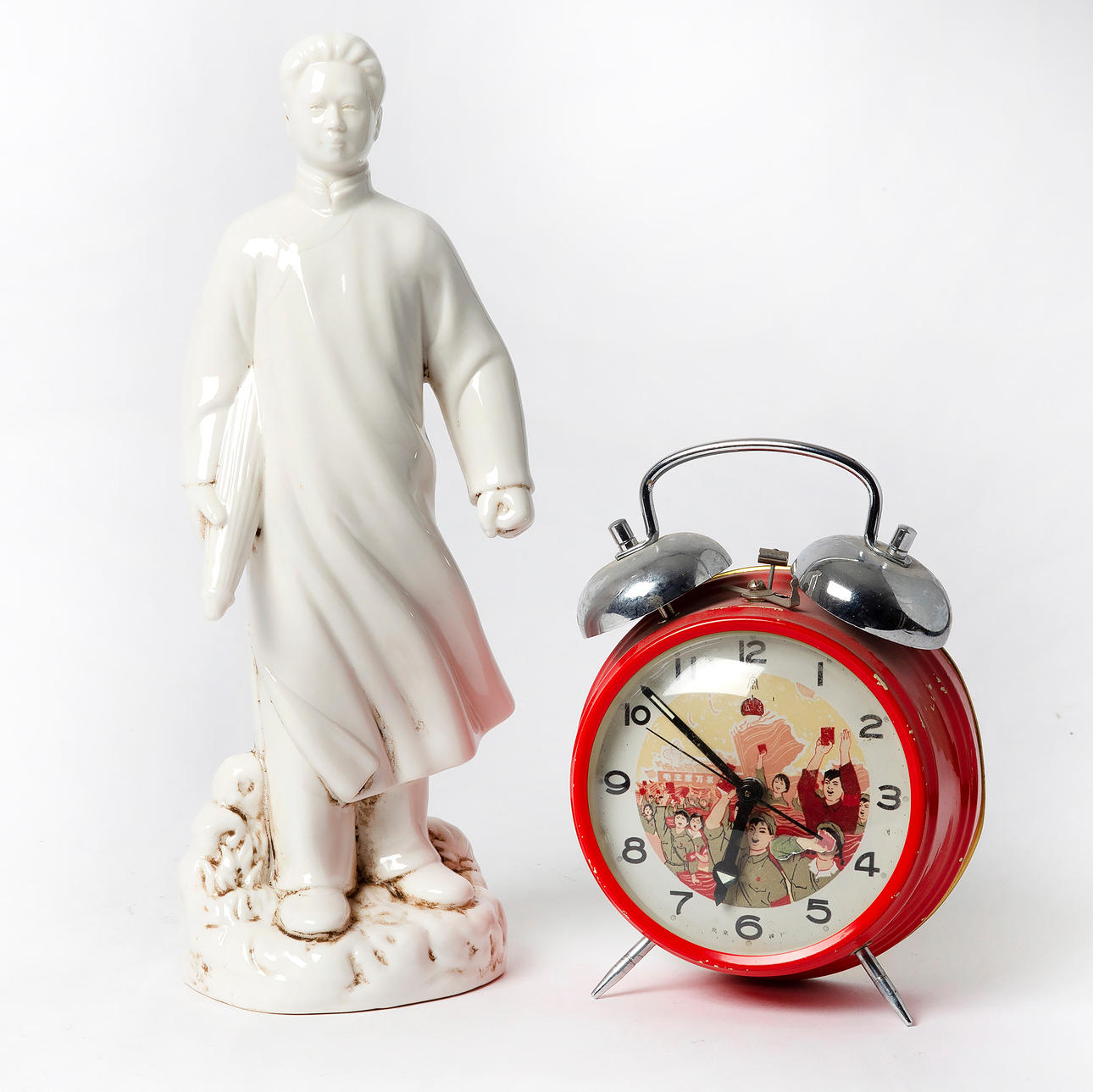 DIE FIGUR und WECKER, Mao Zedon.