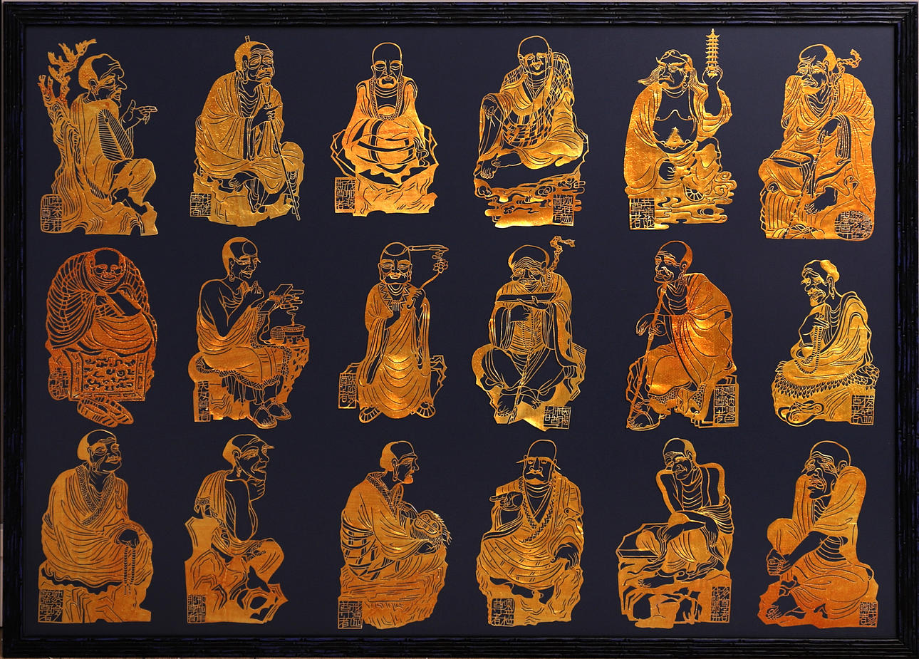 ORIENTAL DIVINITIES, 18 beskurna bilder.