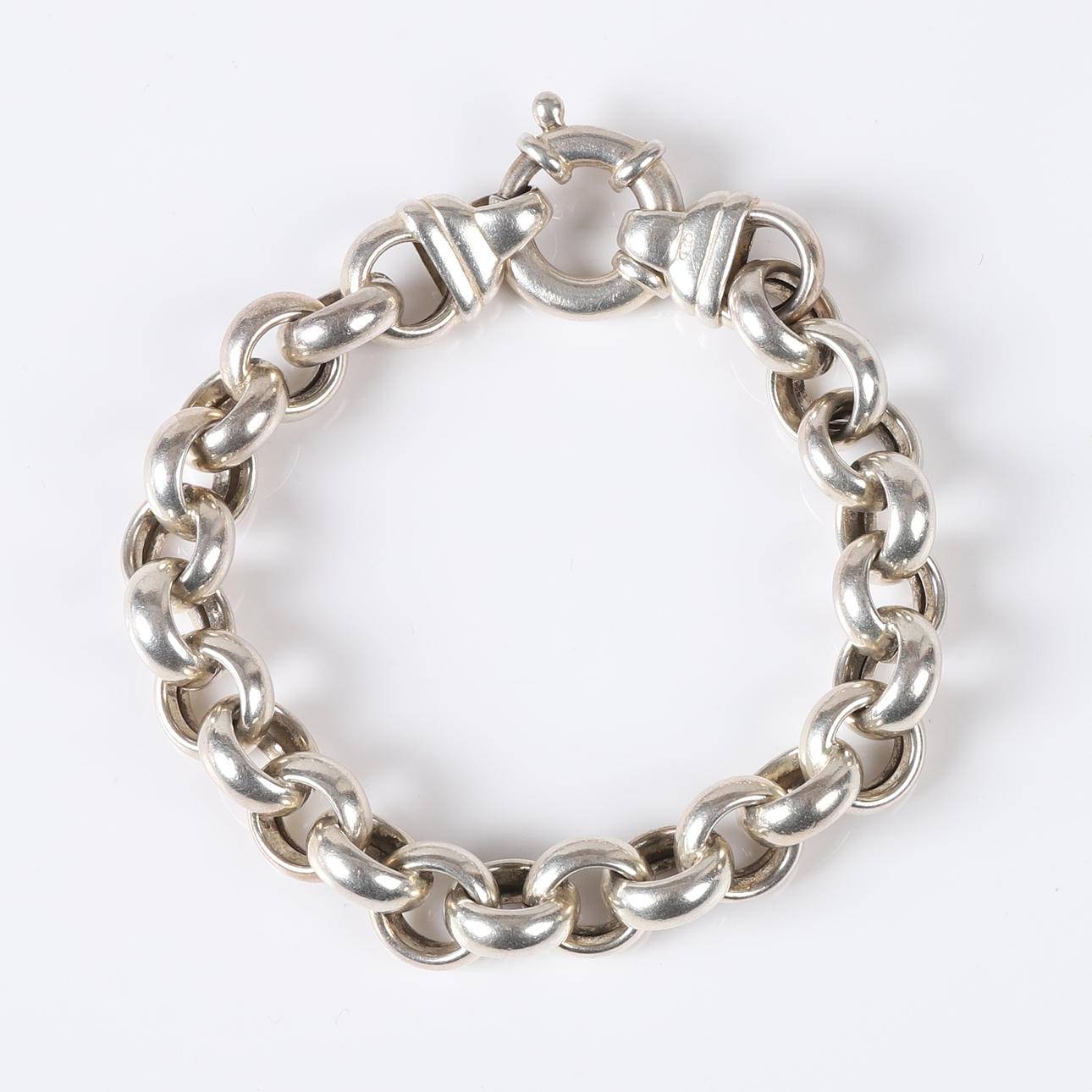 ARMBAND, Ankarlänk, Sterling silver.