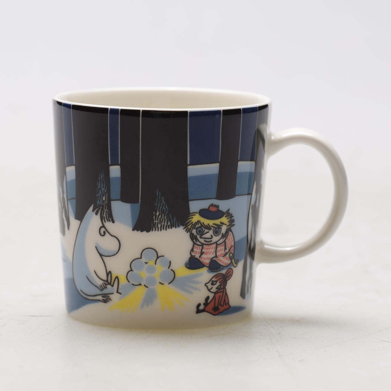 MUMINMUGG "Snölykta" Moomin Characters, Arabia Finland.