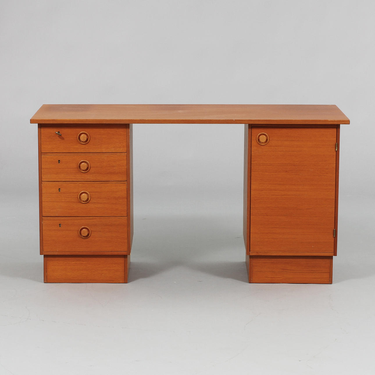 SKRIVBORD, teak, 1900-talets mitt.