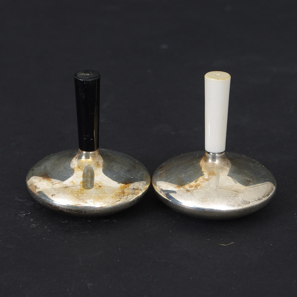 STRÖARE, 1 par, nysilver, Danmark.